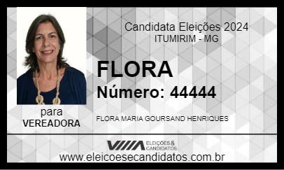 Candidato FLORA 2024 - ITUMIRIM - Eleições