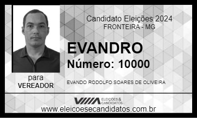 Candidato EVANDRO 2024 - FRONTEIRA - Eleições