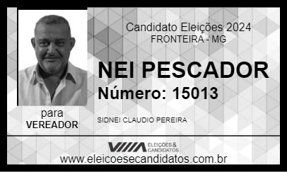 Candidato NEI PESCADOR 2024 - FRONTEIRA - Eleições