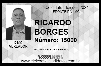 Candidato RICARDO BORGES 2024 - FRONTEIRA - Eleições