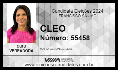 Candidato CLEO 2024 - FRANCISCO SÁ - Eleições