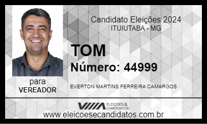 Candidato TOM 2024 - ITUIUTABA - Eleições