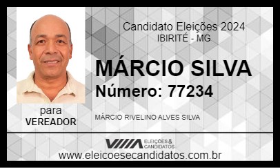 Candidato MÁRCIO SILVA 2024 - IBIRITÉ - Eleições