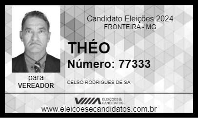 Candidato THÉO 2024 - FRONTEIRA - Eleições