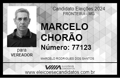 Candidato MARCELO CHORÃO 2024 - FRONTEIRA - Eleições