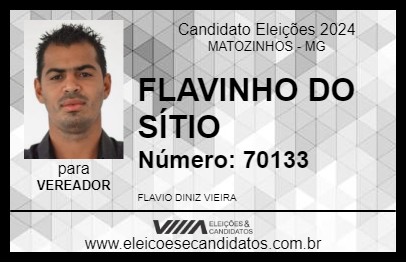 Candidato FLAVINHO DO SÍTIO 2024 - MATOZINHOS - Eleições