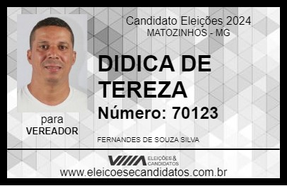 Candidato DIDICA DE TEREZA 2024 - MATOZINHOS - Eleições