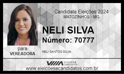 Candidato NELI SILVA 2024 - MATOZINHOS - Eleições