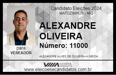 Candidato ALEXANDRE OLIVEIRA 2024 - MATOZINHOS - Eleições