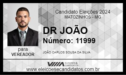 Candidato DR JOÃO 2024 - MATOZINHOS - Eleições