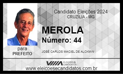 Candidato MEROLA 2024 - CRUZÍLIA - Eleições