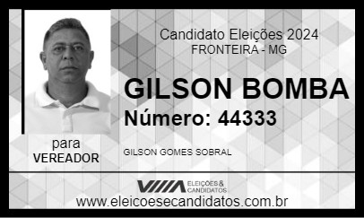 Candidato GILSON BOMBA 2024 - FRONTEIRA - Eleições