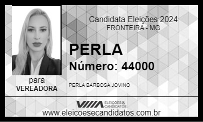 Candidato PERLA 2024 - FRONTEIRA - Eleições