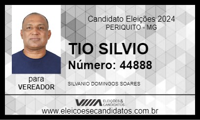 Candidato TIO SILVIO 2024 - PERIQUITO - Eleições