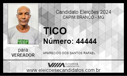 Candidato TICO 2024 - CAPIM BRANCO - Eleições