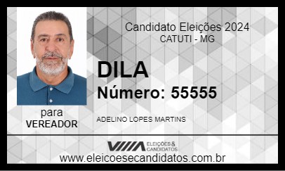 Candidato DILA 2024 - CATUTI - Eleições