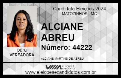 Candidato ALCIANE ABREU 2024 - MATOZINHOS - Eleições