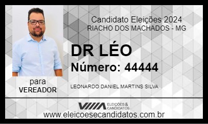 Candidato DR LÉO 2024 - RIACHO DOS MACHADOS - Eleições