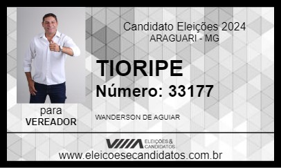 Candidato TIORIPE 2024 - ARAGUARI - Eleições