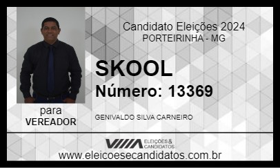 Candidato SKOOL 2024 - PORTEIRINHA - Eleições