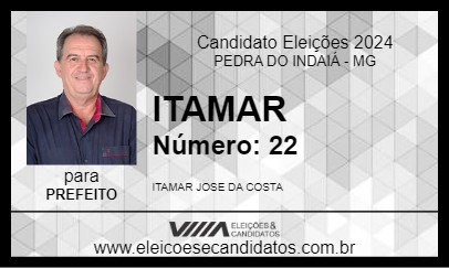 Candidato ITAMAR 2024 - PEDRA DO INDAIÁ - Eleições