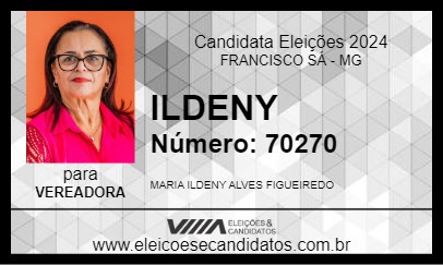 Candidato ILDENY 2024 - FRANCISCO SÁ - Eleições