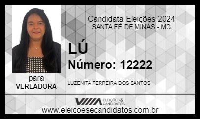 Candidato LÚ 2024 - SANTA FÉ DE MINAS - Eleições