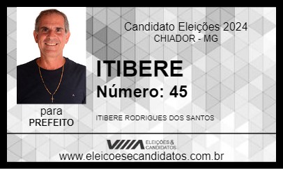 Candidato ITIBERE 2024 - CHIADOR - Eleições