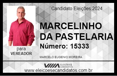 Candidato MARCELINHO DA PASTELARIA 2024 - BOA ESPERANÇA - Eleições