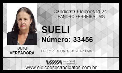 Candidato SUELI 2024 - LEANDRO FERREIRA - Eleições