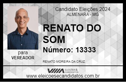 Candidato RENATO DO SOM 2024 - ALMENARA - Eleições