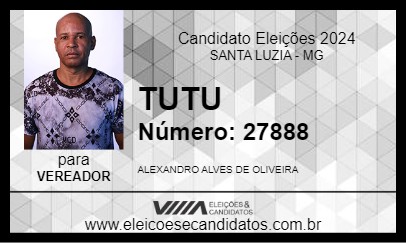 Candidato TUTU 2024 - SANTA LUZIA - Eleições