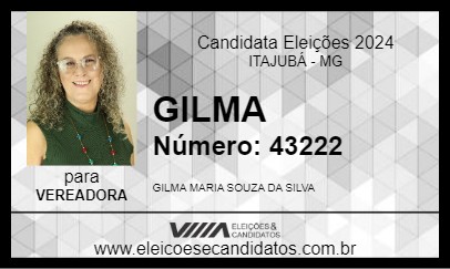 Candidato GILMA  2024 - ITAJUBÁ - Eleições