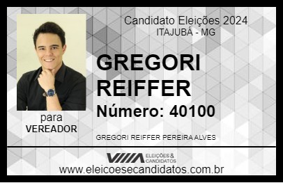 Candidato GREGORI REIFFER 2024 - ITAJUBÁ - Eleições