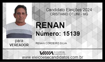 Candidato RENAN 2024 - CRISTIANO OTONI - Eleições