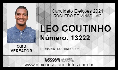 Candidato LEO COUTINHO 2024 - ROCHEDO DE MINAS - Eleições