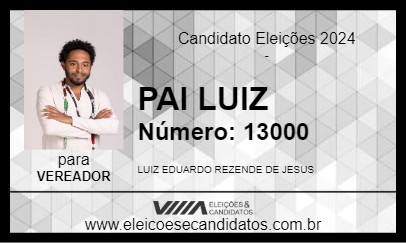 Candidato PAI LUIZ 2024 - SANTA LUZIA - Eleições