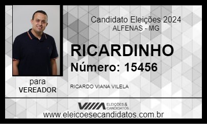 Candidato RICARDINHO 2024 - ALFENAS - Eleições