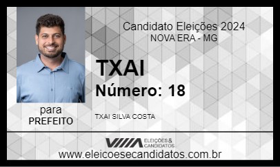 Candidato TXAI 2024 - NOVA ERA - Eleições