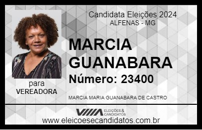 Candidato MARCIA GUANABARA 2024 - ALFENAS - Eleições