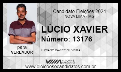 Candidato LÚCIO XAVIER 2024 - NOVA LIMA - Eleições