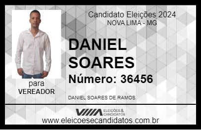 Candidato DANIEL SOARES 2024 - NOVA LIMA - Eleições