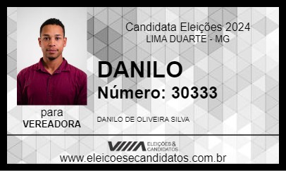 Candidato DANILO 2024 - LIMA DUARTE - Eleições