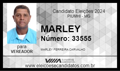 Candidato MARLEY 2024 - PIUMHI - Eleições