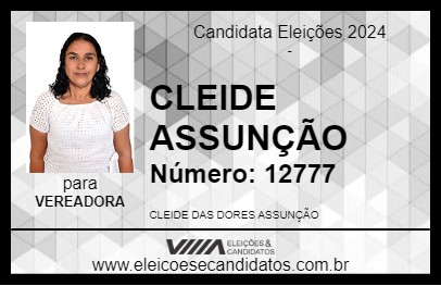 Candidato CLEIDE ASSUNÇÃO 2024 - GUARANÉSIA - Eleições