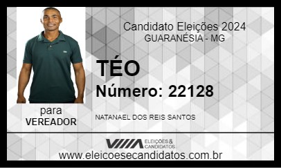 Candidato TÉO 2024 - GUARANÉSIA - Eleições