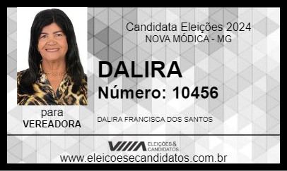 Candidato DALIRA 2024 - NOVA MÓDICA - Eleições