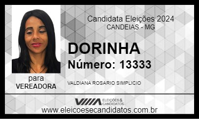 Candidato DORINHA 2024 - CANDEIAS - Eleições