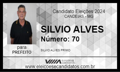 Candidato SILVIO ALVES 2024 - CANDEIAS - Eleições