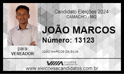 Candidato JOÃO MARCOS 2024 - CAMACHO - Eleições